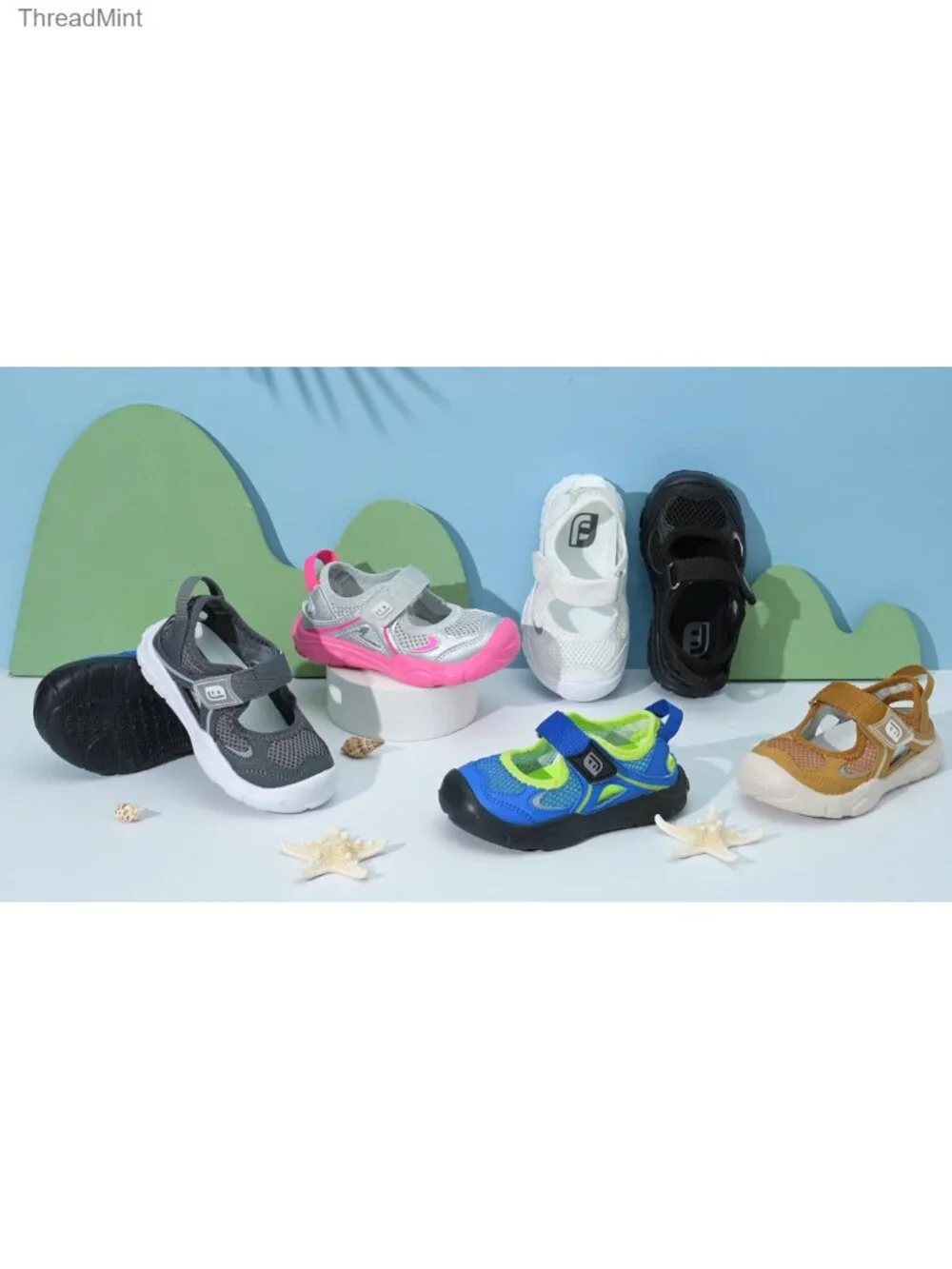 Toddler Quick-Dry Water Sandals Lightweight Non-Slip Athletic Shoes for Beach